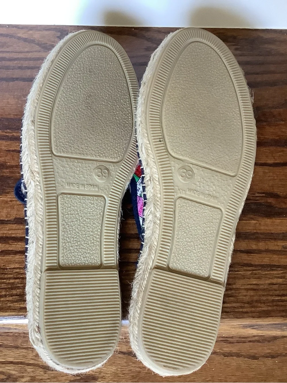 Respoke CARRE Mule Espadrilles, Size 39/8M